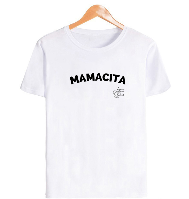 Mamacita Slogan Tshirt - Classic White