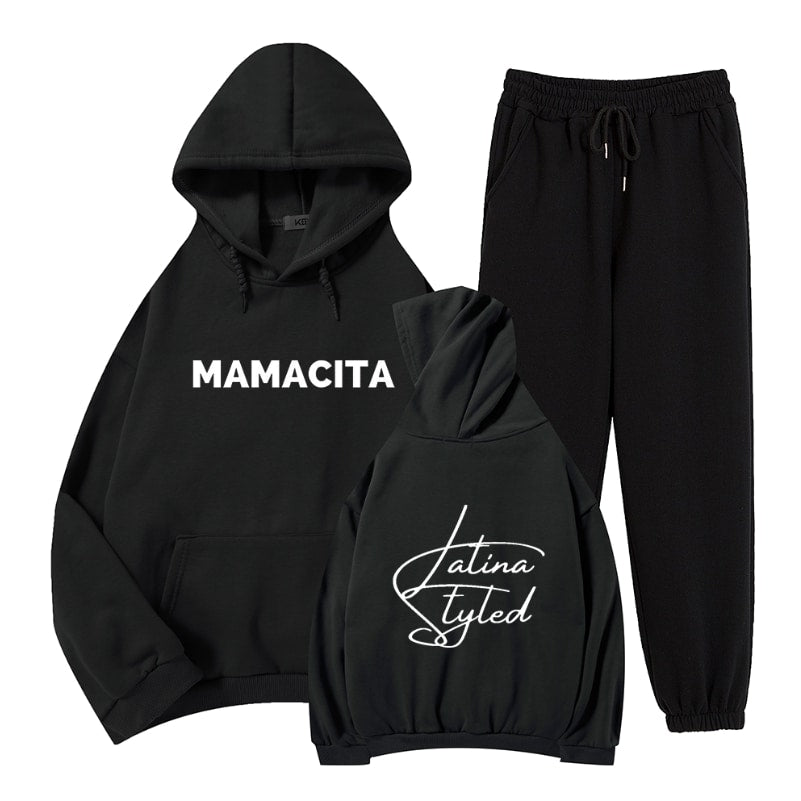 Mamacita Tracksuit - Black