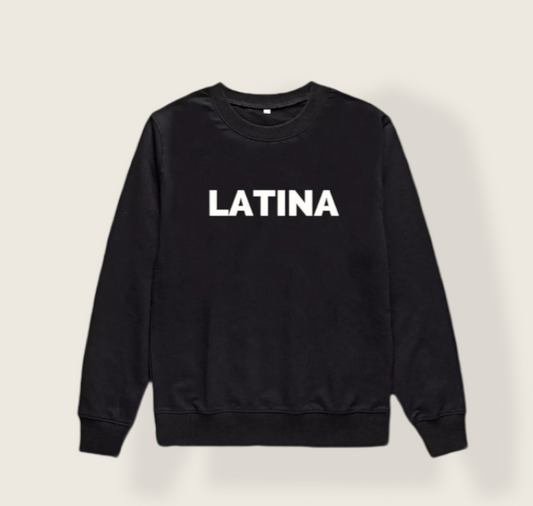 Latina Sweatshirt - Classic Black